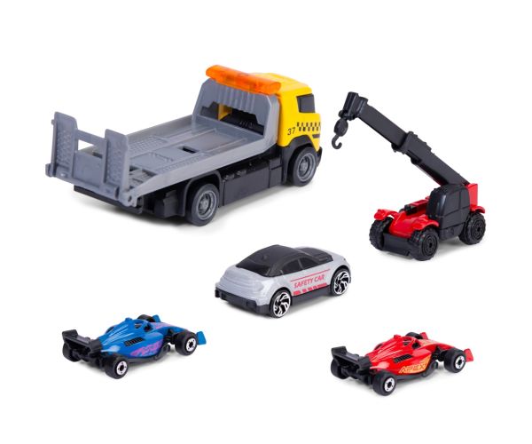 Formula Racer trkaći automobil set s transportnim vozilom u dva različita izdanja 1 kom – Dickie Toys