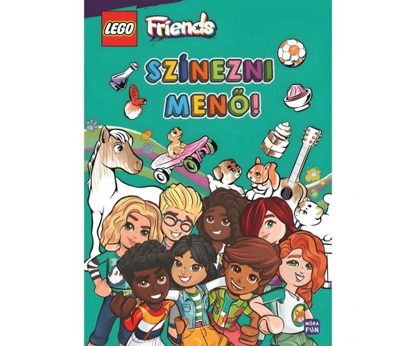 Móra: LEGO® Friends - Bojanje cool bojanka