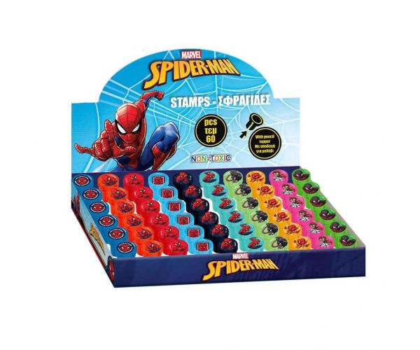 Luna: Spider-Man šarena gumica za olovke s pečatom, više vrsta, 1 komad