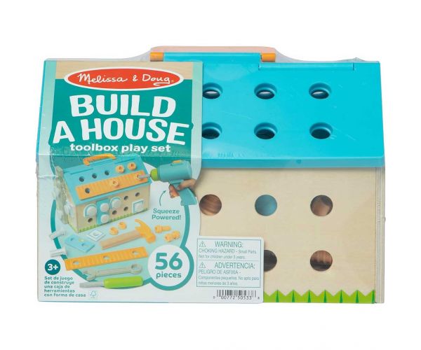 Melissa&Doug: Izgradi kuću 56-dijelni set igračaka - Spin Master