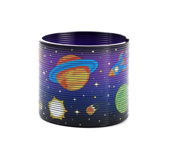 Igračka spiralni hodalica s motivima svemira