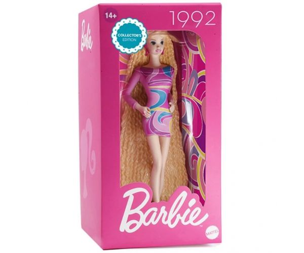 Barbie Totally hair 1992 kolekcionarska lutka 15cm