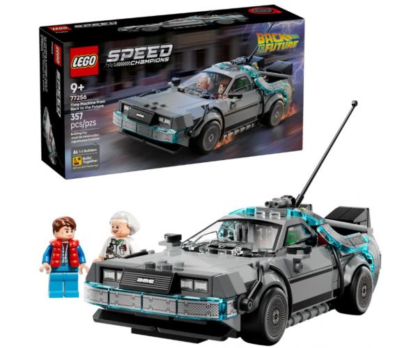 LEGO® Speed Champions: Povratak u budućnost vremenski stroj (77256)