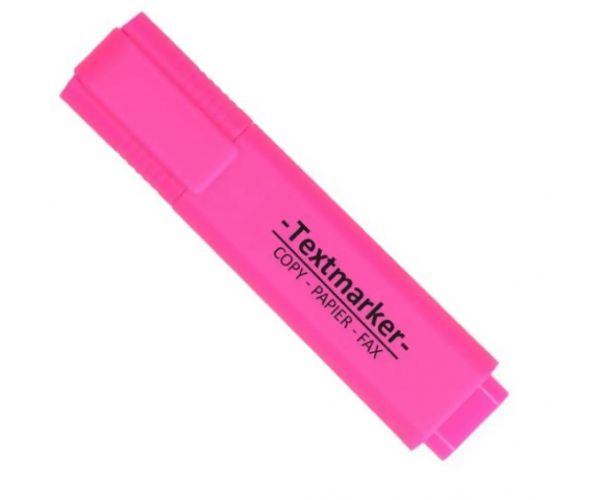 Spirit: Neonsko ružičasti marker Textmarker sa rezanim vrhom 1-4 mm