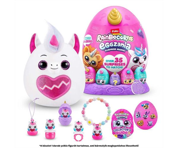 Rainbocorns: Eggzania iznenađenje jaje s plišanom igračkom u više varijanti 1 kom