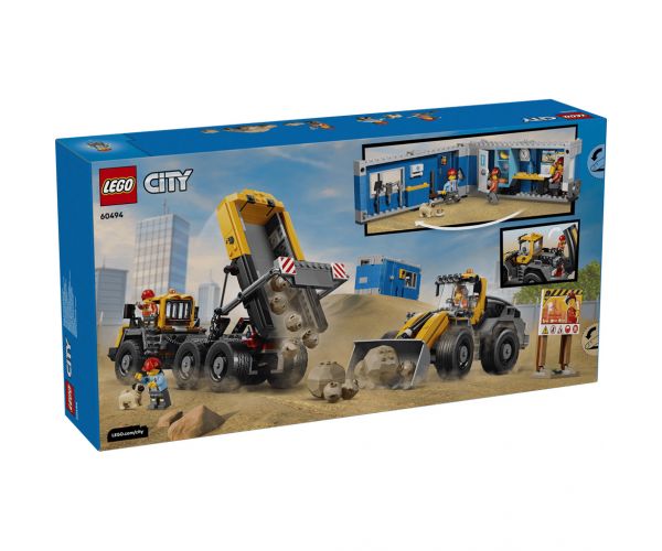 LEGO® City: Kamion s dizalicom i kiperskom platformom (60494)