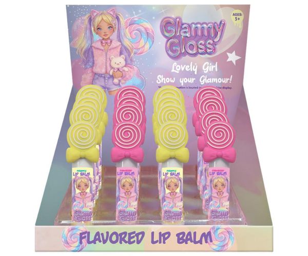 Luna: Glammy Gloss lizalica u obliku balzama za usne s okusom u više varijanti 1 kom