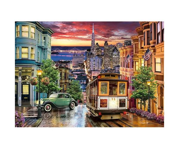San Francisco HQC puzzle 3000kom- Clementoni