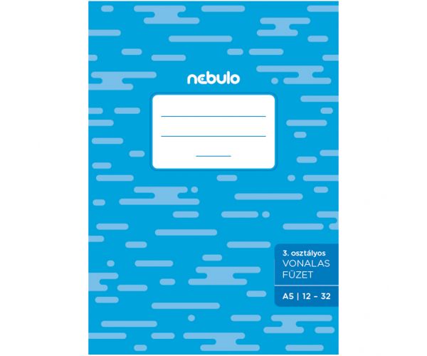 Nebulo: Uvećani 3. razred linijski bilježnica 12-32 A/5