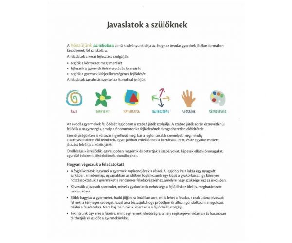 Suncokret: Pripremamo se za školu - za djecu od 3-4 godine