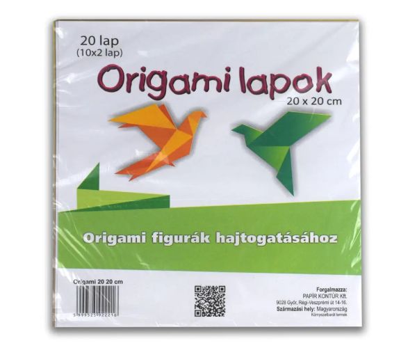 Origami papiri 20x20cm 20 komada
