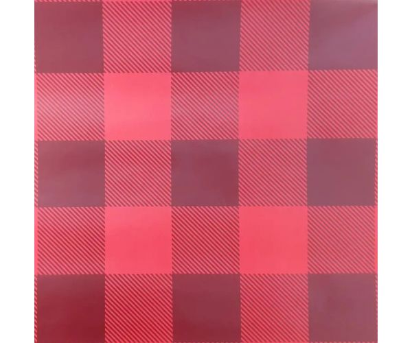 Crveni karirani omot papir 200x70 cm
