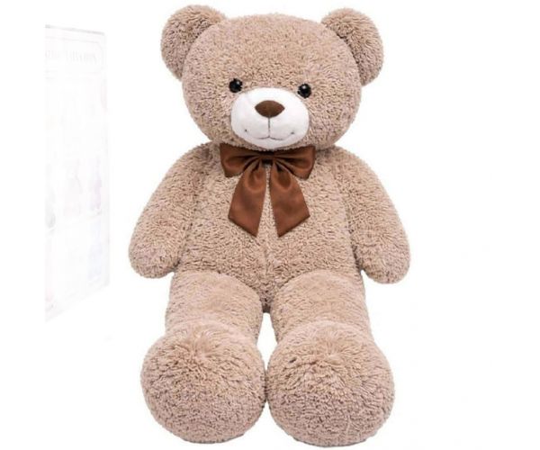 Teddy Greetings: Oat Cheer plišani medo crvena poklon kutija 120cm