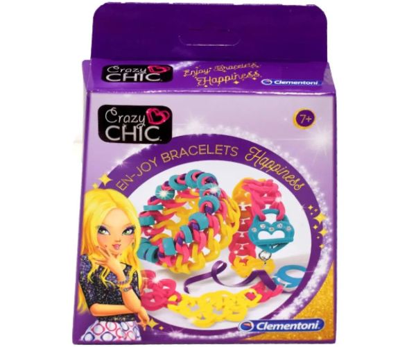 Crazy Chic Happiness set za izradu narukvica - Clementoni