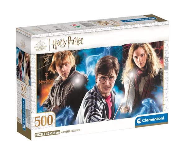 Harry Potter Heroji Hogwarts HQC 500-dijelni puzzle - Clementoni