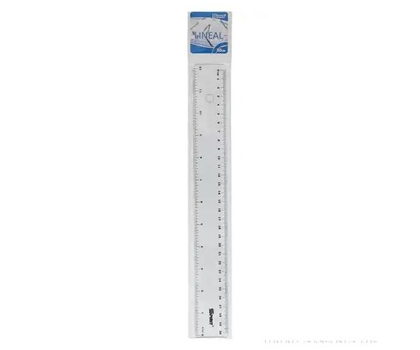 Spirit: Prozirno plastično ravnalo 30cm