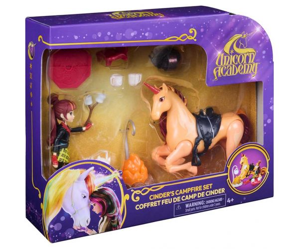 Unicorn Akadémija: Valentina i Cinder kamperski set - Spin Master