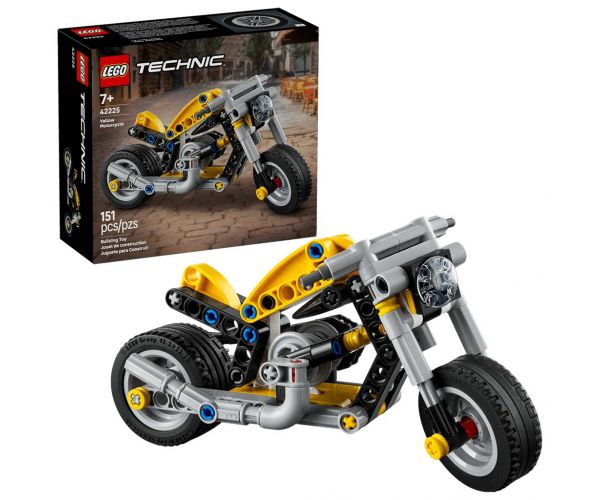 LEGO® Technic: Žuta motocikla (42225)