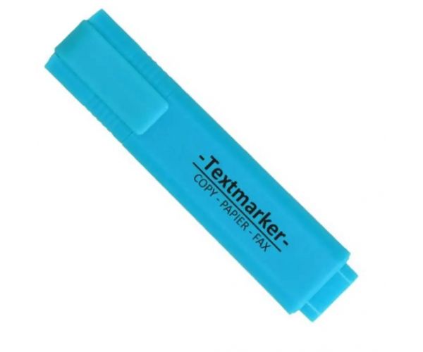 Spirit: Neonsko plavi marker Textmarker sa rezanim vrhom 1-4 mm