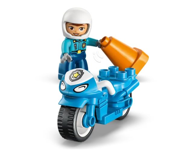 LEGO® DUPLO®: Plavi policijski motocikl (10471)