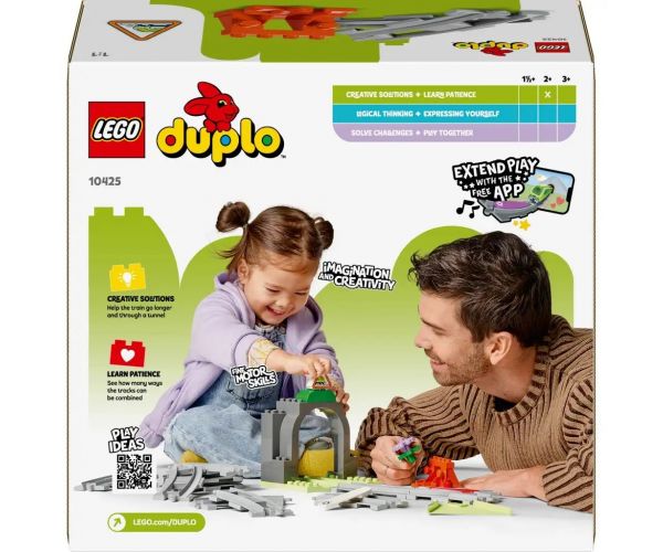 LEGO® DUPLO®: Vlakovski tunel i set pruga (10425)
