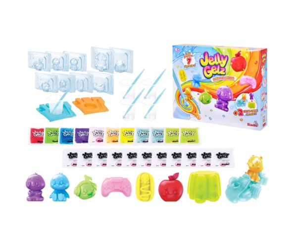 Jelly Gelz Lifestyle Deluxe kreativni set za izradu gel figura - Simba Toys
