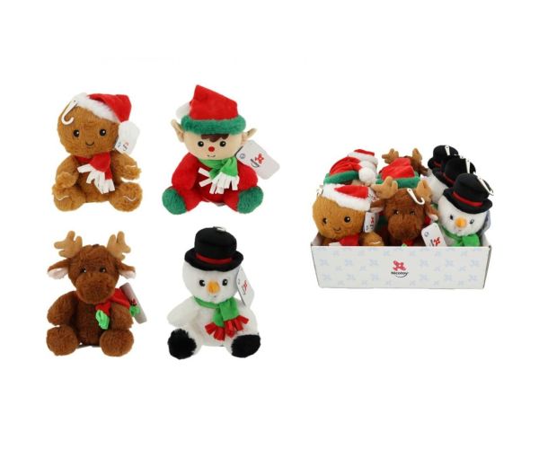 Nicotoy: Božićna plišana figura u više varijanti 1 kom 18cm - Simba Toys