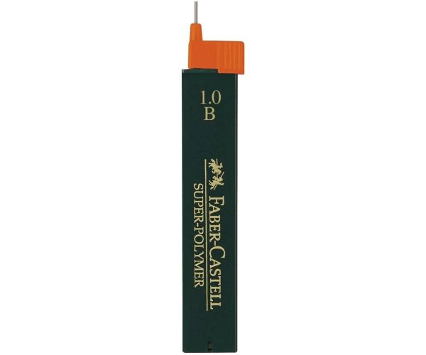 Faber-Castell: zamjenska mina za olovku, 12 komada, 1 mm, B
