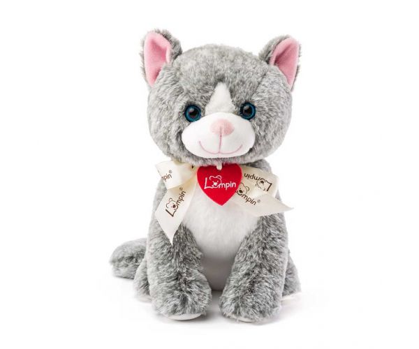 Madeleine siva mačka plišana figura 25cm - Lumpin