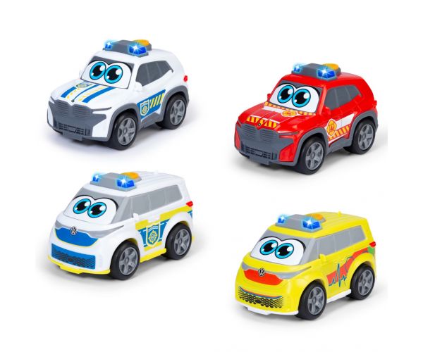 ABC hitna pomoć autić sa svjetlom i zvukom, razne vrste, 1 kom - Dickie Toys