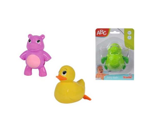ABC životinje za kupanje - 3vrste - Simba Toys
