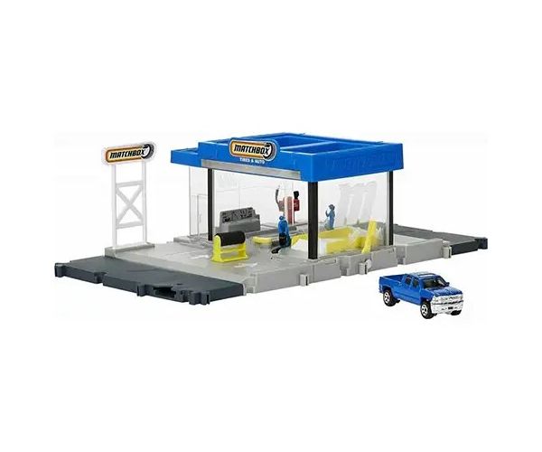 Matchbox: Action Drivers set igračaka za servis automobila - Mattel