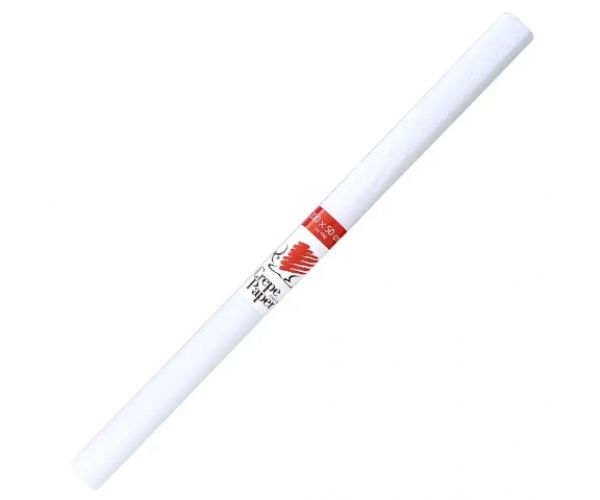ICO: Süni krep papir u bijeloj boji 200x50cm