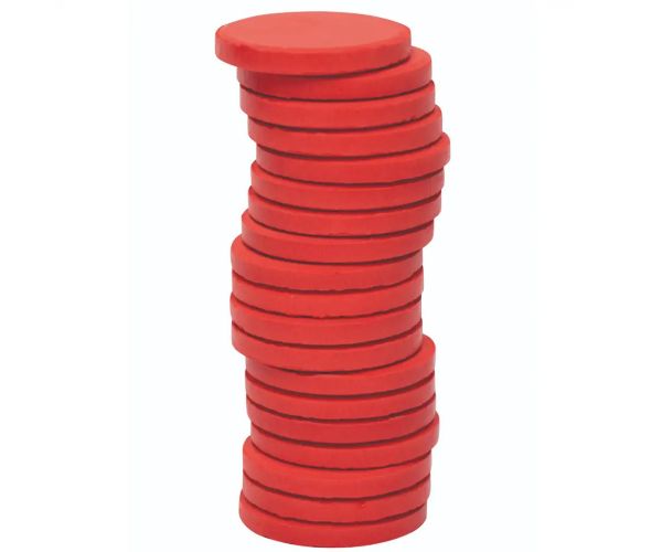 PlayBox: Svijetlo crvena vodena boja disk 30mm 1 kom