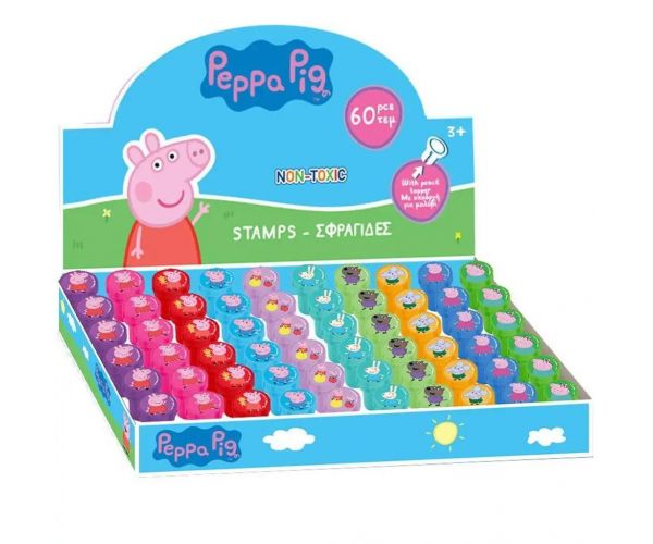 Luna: Peppa Pig šarena gumica s pečatom na kraju olovke, više vrsta, 1 komad