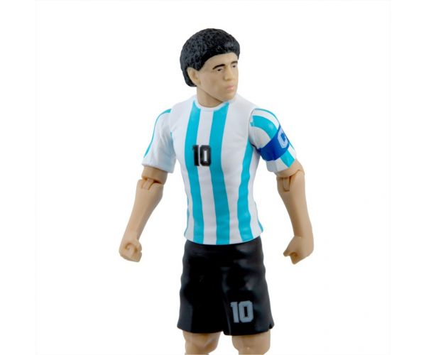 Akcijska figura nogometaša, 20 cm - Argentina, Maradona u dresu s brojem 10