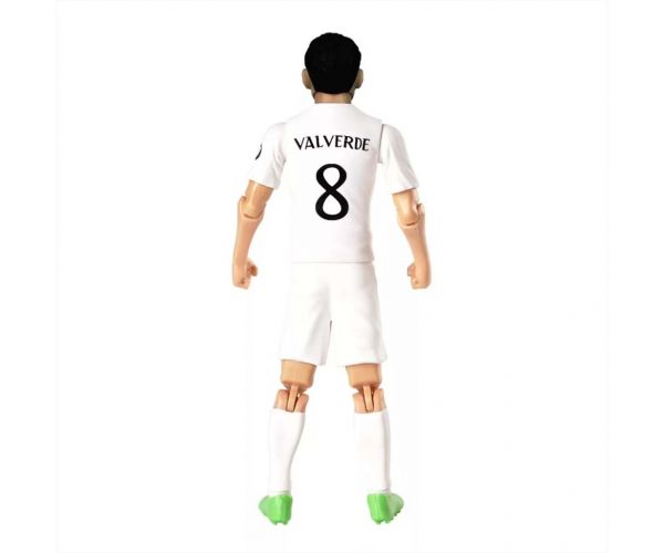 Akcijska figura nogometaša, 20 cm - Real Madrid, Valverde u dresu s brojem 8.