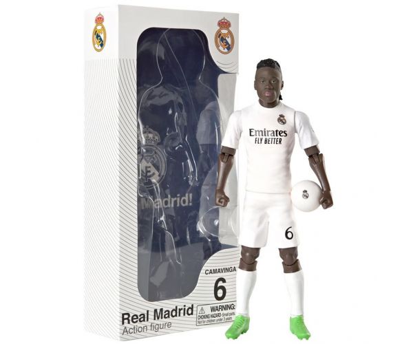 Focista akciófigura, 20 cm - Real Madrid, Camavinga 6-os mezben