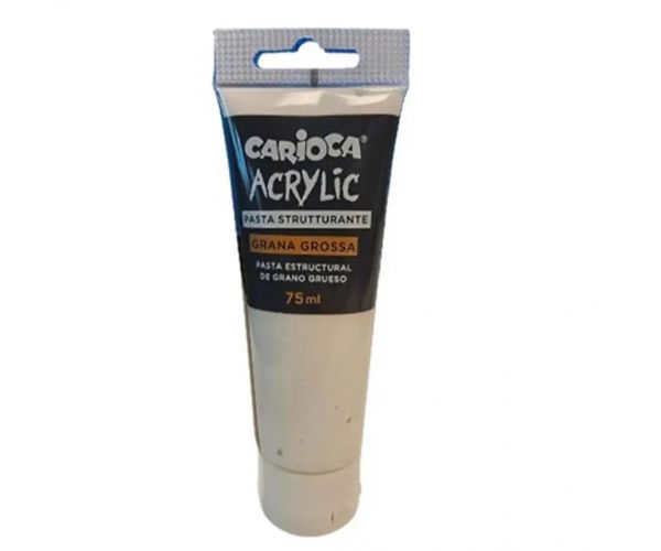 Acrylic durva szemű akril strukturáló paszta 75ml - Carioca