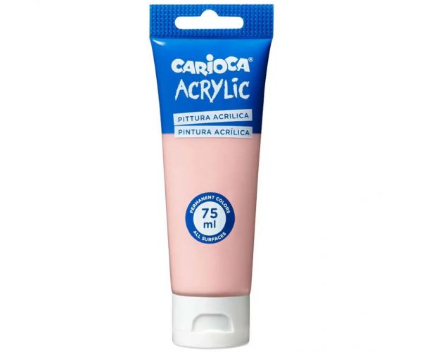 Acrylic 75ml-s akril festék rózsaszín színben - Carioca