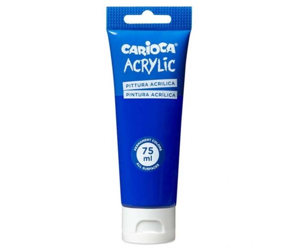 Acrylic 75ml-s akril festék sötétkék színben - Carioca
