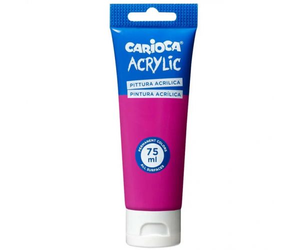 Acrylic 75ml-s akril festék magenta színben - Carioca