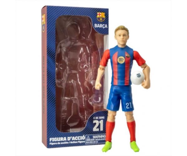 Focista akciófigura, 20 cm - Barcelona, F. De Jong 21-es mezben