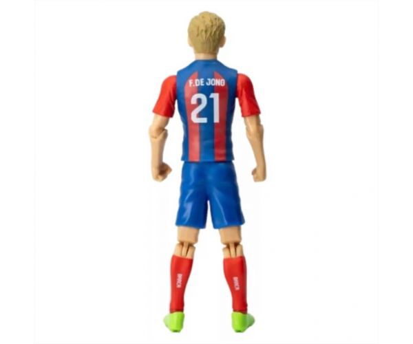 Akcijska figura nogometaša, 20 cm - Barcelona, F. De Jong u dresu s brojem 21