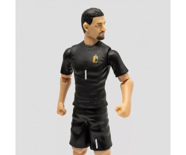 Akcijska figura nogometaša, 20 cm - Belgija, Courtois u dresu s brojem 1