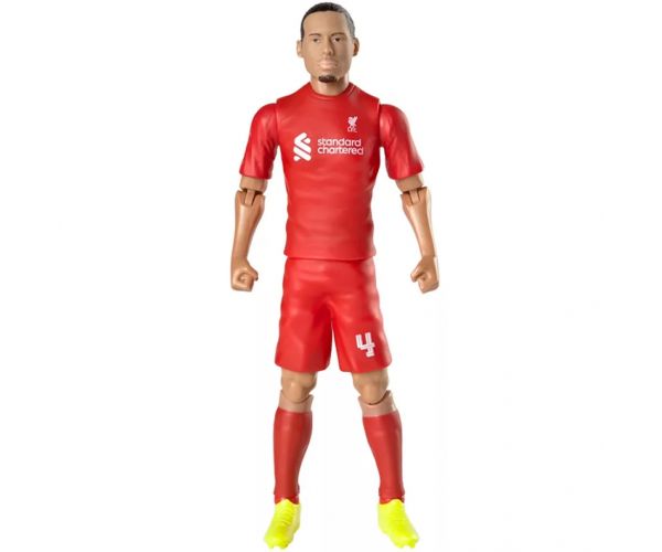 Akcijska figura nogometaša, 20 cm - Liverpool, Van Dijk s brojem 4 na dresu