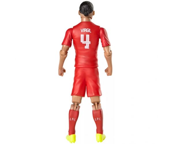 Akcijska figura nogometaša, 20 cm - Liverpool, Van Dijk s brojem 4 na dresu