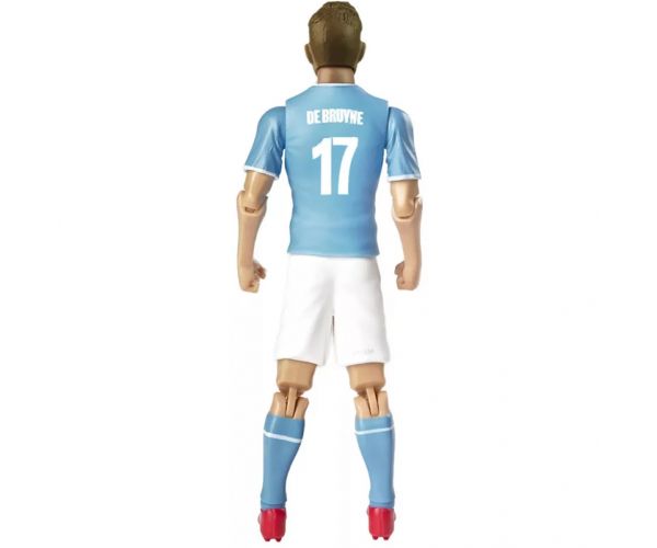 Akcijska figura nogometaša, 20 cm - Manchester City, De Bruyne s brojem 17 na dresu