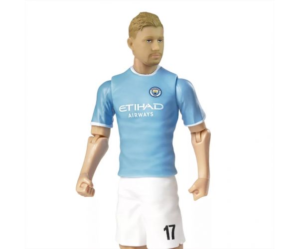 Akcijska figura nogometaša, 20 cm - Manchester City, De Bruyne s brojem 17 na dresu
