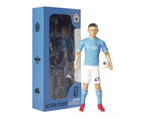 Focista akciófigura, 20 cm - Manchester City, Foden 47-es mezben